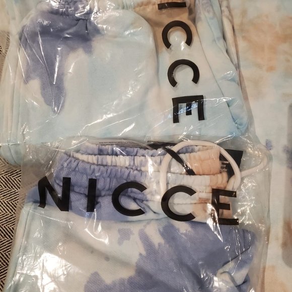 NWT NICCE Unisex Colare Tie-Dye Joggers Sweatpants, 100% Cotton, size M and L - Picture 8 of 11